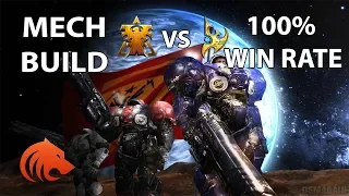 StarCraft 2: 100% MECH VS Protoss Win Rate Build!