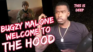 AMERICAN REACTS TO UK's @BugzyMalone - Welcome To The Hood