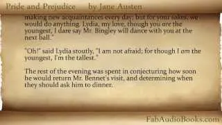 PRIDE AND PREJUDICE by Jane Austen - Chapter 2 - audiobook / eBook - Fab Audio Books