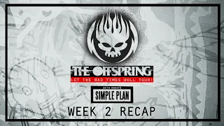 The Offspring -2022 LET THE BAD TIMES ROLL TOUR CANADA [Week 2 Recap]