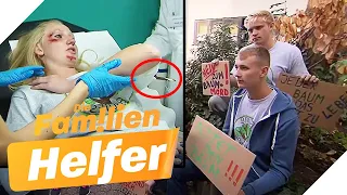 Arm durchbohrt! Hinter Sarahs (17) Baumsturz steckt viel mehr | Die Familienhelfer | SAT.1