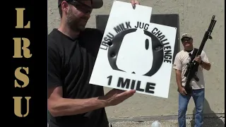 338 Lapua Ruger RPR vs 1 Mile Milk Jug Challenge (1760 yards) - Steve Geraci