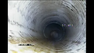 Video Sewer Camera Footage 20240752- Video 2 of 3