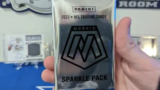 2022 Panini Mosaic Sparkle pack opening! MASSIVE rare rookie quarterback pull!
