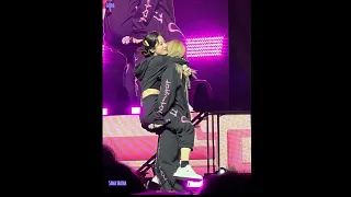 Another angle of Sana lifted Dahyun and slap her butt😂 | TWICE in New York