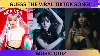 Guess the TikTok Song || 2022-2023 Music quiz