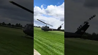 Lovely sounding UH-1 Huey startup at Old Warden