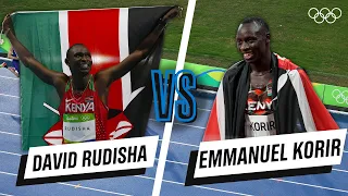 Kenya's past & present 🇰🇪 David Rudisha 🆚 Emmanuel Korir - 800m | Head-to-head