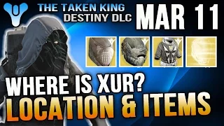 Xur Location Mar 11 2016 Destiny Where is Xur 3/11/16 Helmet Engrams