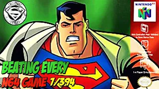 Beating EVERY N64 Game - Superman 64 (7/394)