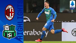 Milan 1-2 Sassuolo | Raspadori Double Grants Sassuolo Victory Away | Serie A TIM