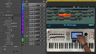 Using an external MIDI controller - Yamaha MONTAGE and MODX with Logic Pro X 2023