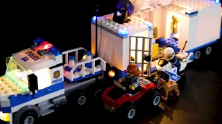 Lighting LEGO Police Mobile Command Center 60139 Set