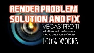 How To Fix Sony Vegas Pro 11 Render Crash