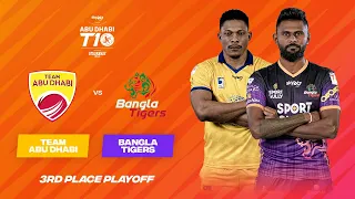 Match 34 HIGHLIGHTS | 3rd Place Playoff | Team Abu Dhabi vs Bangla Tigers | Day 15 | Abu Dhabi T10