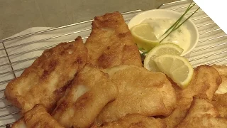 Simple Homemade Beer Batter Fish Recipe - Perfect for Fish and Chips - Thin, Crispy, Batter