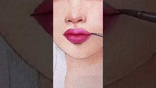 part 2 watercolor girl painting EASY