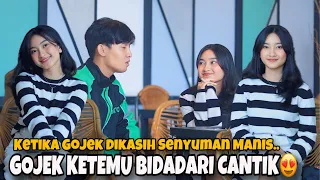 PRANK SHOLAWAT & NGAJI❗️SI CANTIK INI MULAI JATUH CINTA DENGAN SI GOJEK😍