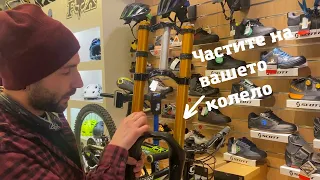 МТБ Съвет №3 - Градивните компоненти на вашето колело | Bike Parts | Байк части