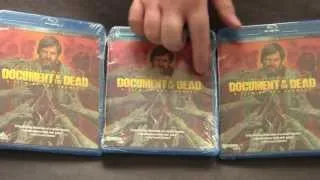 DOCUMENT OF THE DEAD limited edition blu-ray unboxing