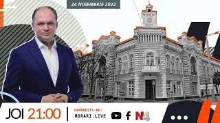 Morari.live | 24.11.22 | Invitat: Ion Ceban, primarul mun. Chisinau, liderul MAN