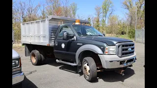 2005 Ford F-450 Super Duty XL Dump Truck For Sale at Auction