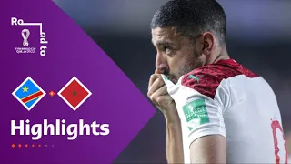 Congo DR v Morocco | FIFA World Cup Qatar 2022 Qualifier | Match Highlights