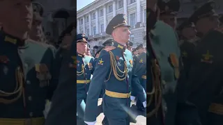 Victory Day Parade 2021 (first row view) Saint Petersburg