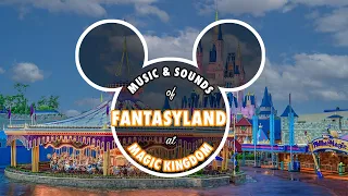 Magic Kingdom's Fantasyland Ambiance & Music | Theme Park Sounds & Music Experience