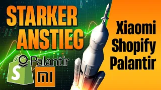 Ist der Boden drin? 🚀 Shopify, Palantir, Xiaomi - Technische Analyse & Preisziele