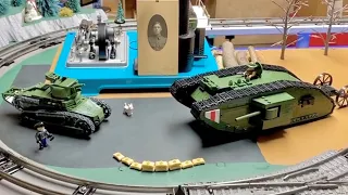 Victoria BC: Cobi WWI British Mk I & Renault FT-17 tanks - with prototype history (Please Subscribe)