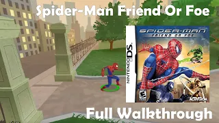 Spider-Man Friend Or Foe (DS) Full Walkthrough