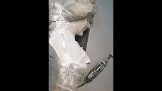 Marble Statue Restoration - some steps of how it is done