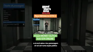 1 Bilhão Rápido SOLO🤑COMPRE TUDO SEM GASTAR DINHEIRO🤑GTA5 ONLINE FROZEN MONEY🤑GTA V MONEY GLITCH🤑