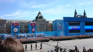 70th Anniversary of Victory Day Parade Rehearsal 2015