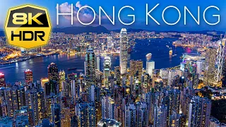 Hong Kong 8K HDR 60FPS Ultra HD | Drone and Camera Footage