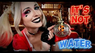 ASMR: From Hopeless to Stylish: Journey in Harley Quinn's Barbershop. Personal attention, roleplay.
