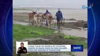 Ilang tulay sa Isabela at Cagayan, lubog sa baha dahil sa pag-uulang dala ng amihan at... | Saksi