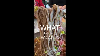 What I ate on my vacation All in one! #mukbang #food #vacation