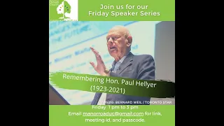 Friday Afternoon with Paul Hellyer