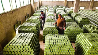 How to Produce Millions of Olive Soap Bar in Traditional Soap Factory.