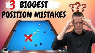3 Biggest Position Play Mistakes In Your Pool Game