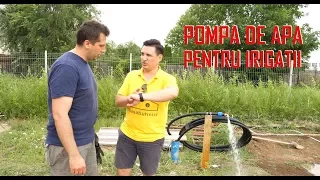 #casabuhnici - Am instalat pompa de apă pentru irigații