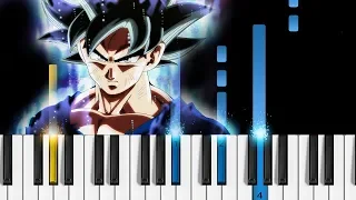 Dragon Ball Super - Ultra Instinct / Clash of Gods - EASY Piano Tutorial