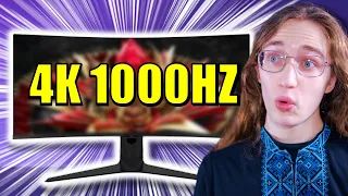They made a 4K 1000Hz Display?!