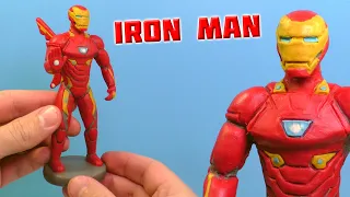 ЖЕЛЕЗНЫЙ ЧЕЛОВЕК - Лепим из пластилина | Iron Man