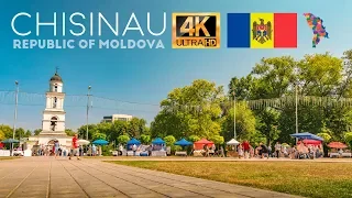 Chisinau in 4K, Republic of Moldova, Cinematic TimeLapse