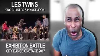 LES TWINS, KING CHARLES and PRINCE JRON, Exhibition Battle | City Dance Onstage 2017 Reaction