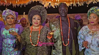 Governors, Naija money Bags steps out in style for Popular Lagos Socialites Alh. Montai's daughter.