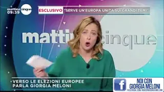 Giorgia Meloni sul razzismo contro gli italiani